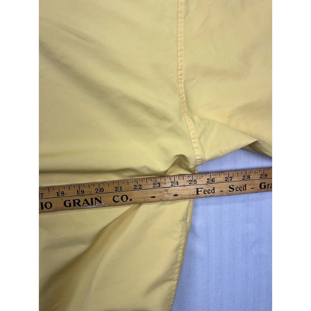 Cutter & Buck 90’s Mens XL‎ Yellow Pullover Windbreaker ClimaGuard Golf Jacket